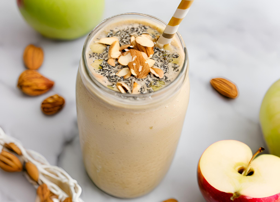 Apple Oats Smoothie Recipe
