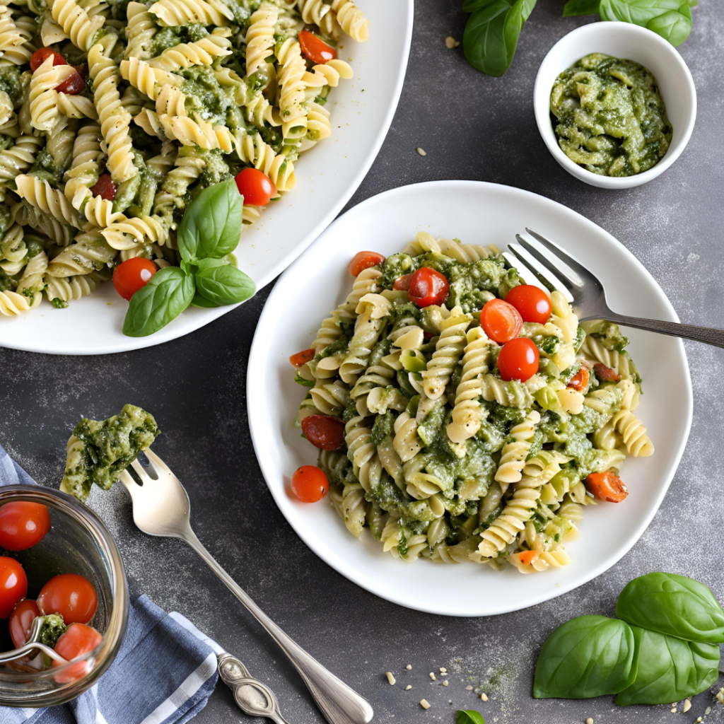 Pesto Pasta Salad green Recipe