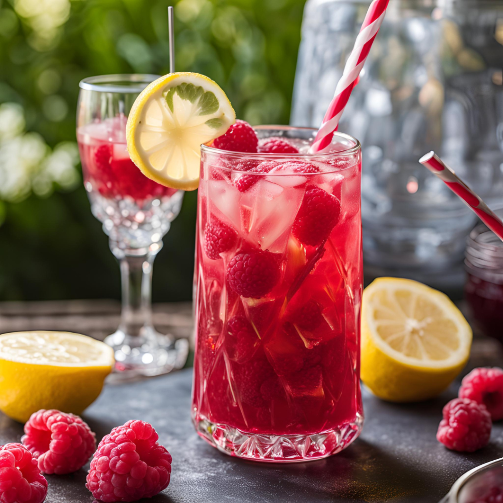 Raspberry Lemonade drink