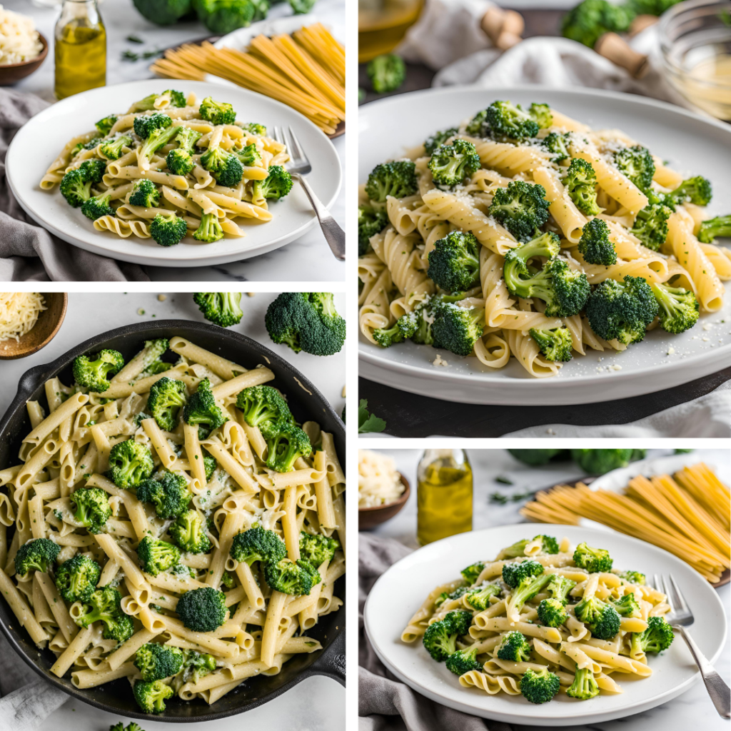 Lemon Garlic Broccoli Pasta