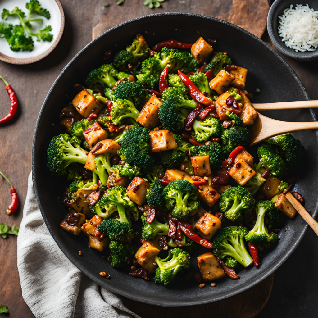 Paneer Broccoli Stir-Fry